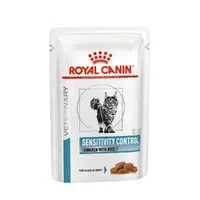 Royal Canin Sensitivity Control Chicken ВОЛОГИЙ КОРМ Холістік коти (при харчовій алергії) 85 г 