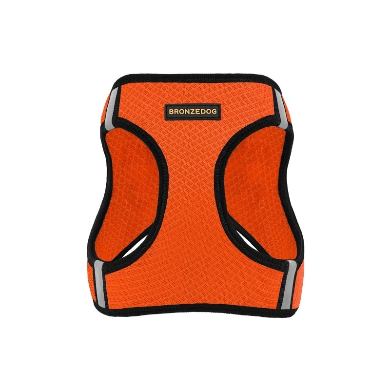 BronzeDog Mesh Vest шлея для собак S - з 3D сітки, помаранчева (2007033026449)  - фото 1
