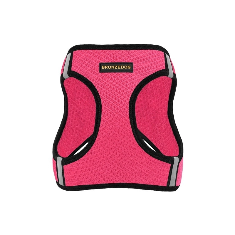 BronzeDog Mesh Vest шлея для собак XS - з 3D сітки, рожева (2007033026524)  - фото 1