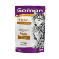 Gemon Kitten Bocconcini ВОЛОГИЙ КОРМ Економ кошенята (з куркою) 100 г 