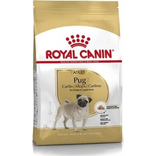 Royal Canin PUG ADULT сухий корм для дорослих собак породи мопс 1.5 кг(3182550752404)