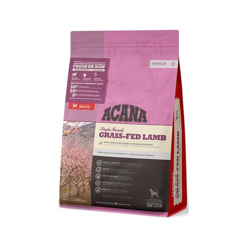Acana GRASS-FED LAMB СУХИЙ КОРМ Холістік собаки (з ягням) 2 кг 