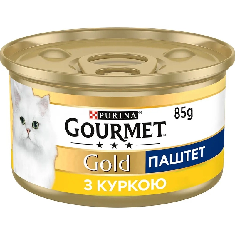Gourmet Gold влажный корм для кошек 85 г - мусс с курицей (7613031381494) 