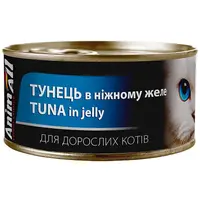 AnimAll ВОЛОГИЙ КОРМ Холістік коти (з тунцем в ніжному желе) 85 г 