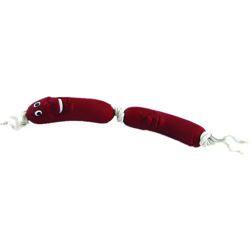 Tatrapet Toys Fun Ковбаски на мотузці іграшка для собак 26 см - вінілова (8585027952966)