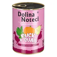 Dolina Noteci Superfood Duck & Quail ВОЛОГИЙ КОРМ Холістік собаки (з качкою та перепілкою) 400 г 