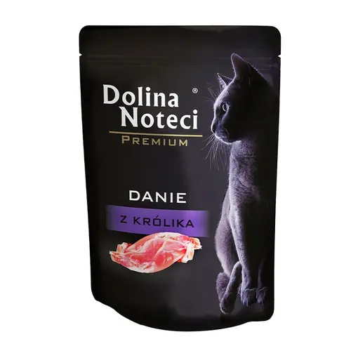 Dolina Noteci Premium Danie ВОЛОГИЙ КОРМ Premium коти (з кроликом) 85 г