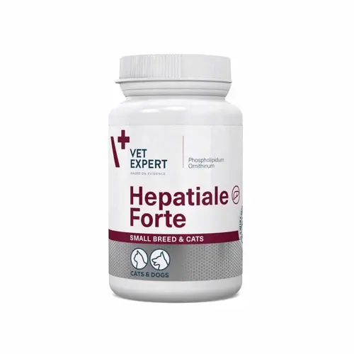 Vet Expert Hepatiale Forte Small Breed&cats харчова добавка для котів та собак 1 капсула - для підтримання та захисту функцій печінки (5907752658884)