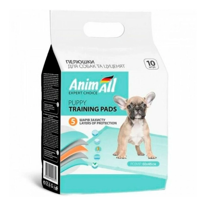 AnimAll Puppy Training Pads пелюшки для собак 60?45 см (4820224500928) 