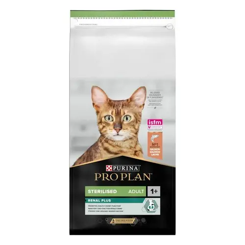 Purina Pro Plan Sterilised Adult 1+ Renal Plus СУХИЙ КОРМ Холістік коти (стерилізовані) 14 кг