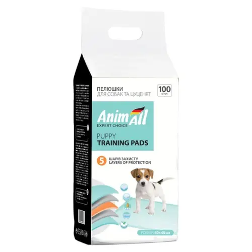 AnimAll Puppy Training Pads пелюшки для собак 60?45 см (4820224500911)