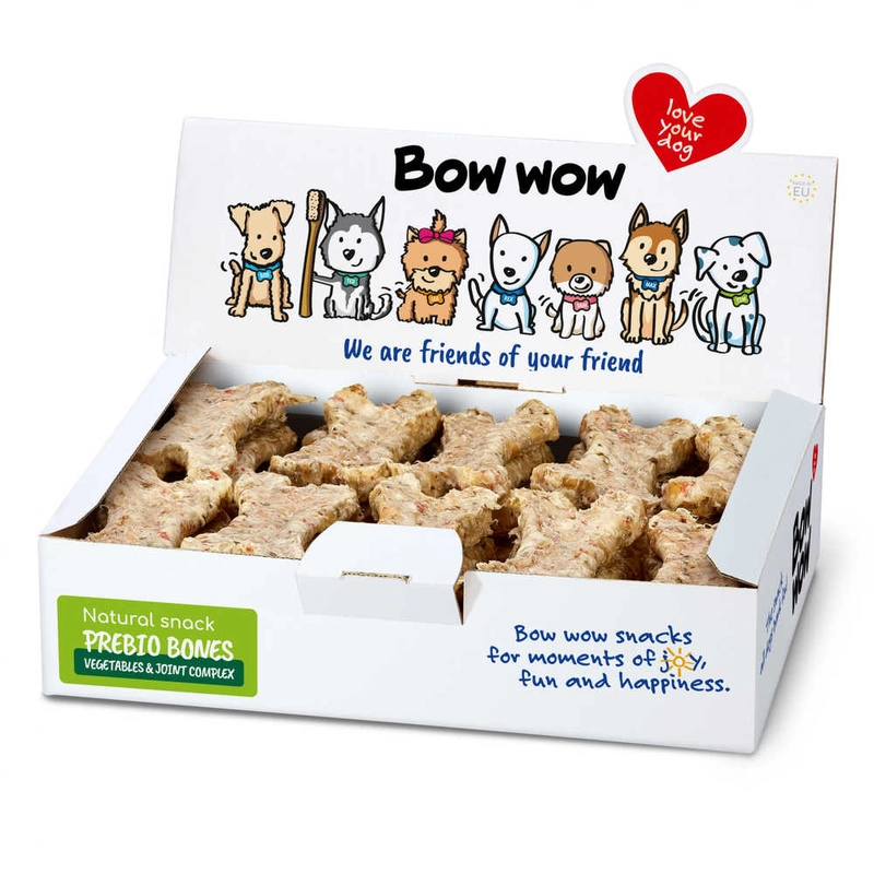 Bow wow Prebio Bones ЛАСОЩІ Premium собаки (для кісток та суглобів) 30 шт. 