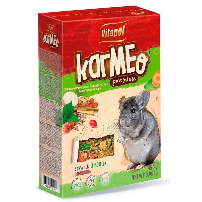 Vitapol Karmeo корм для шиншил 450 г (5904479016003) 