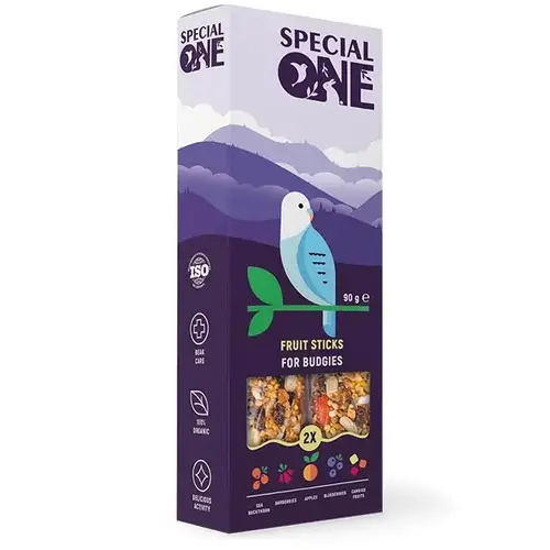Палички для хвилястих папуг Special One Фруктові 90г (4823082423460)
