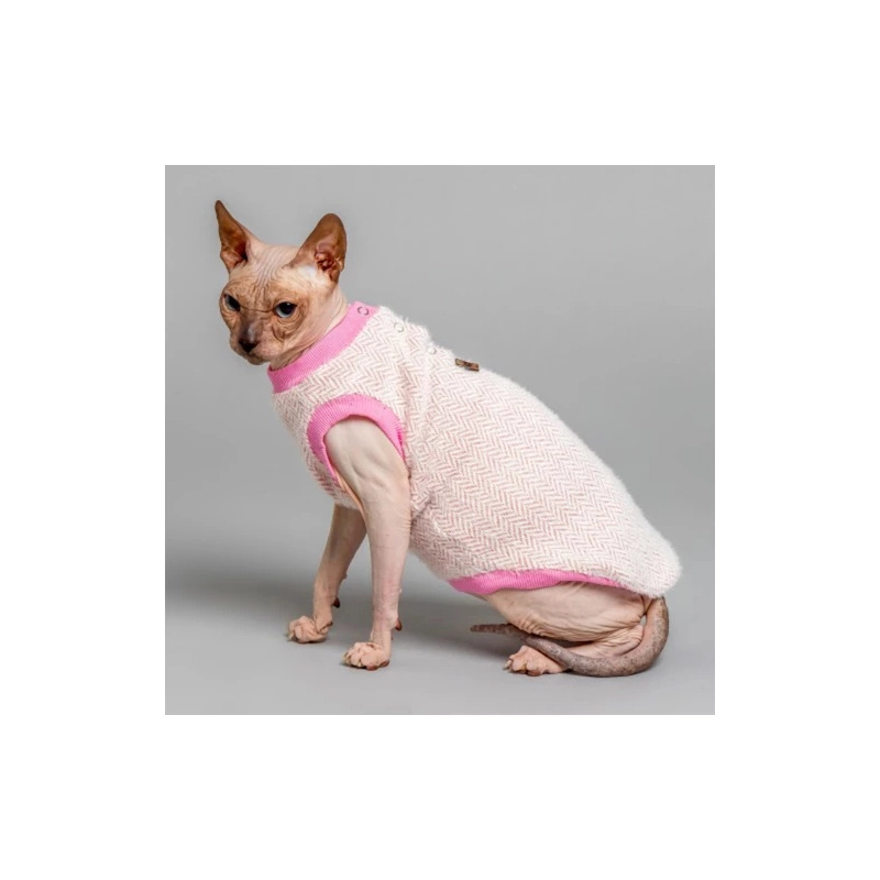 Style Pets Ялинка тепла кофта для котів XL- - рожева (3000000023402) 
