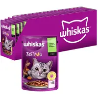 Whiskas TastyMix ВОЛОГИЙ КОРМ Преміум коти (з ягням, куркою та морквою) 85 г  - фото 2