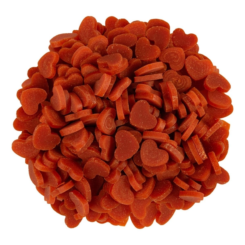 WAUDOG Treats ласощі для котів 100 г - жувальні сердечка з лососем (4823089357157)  - фото 1