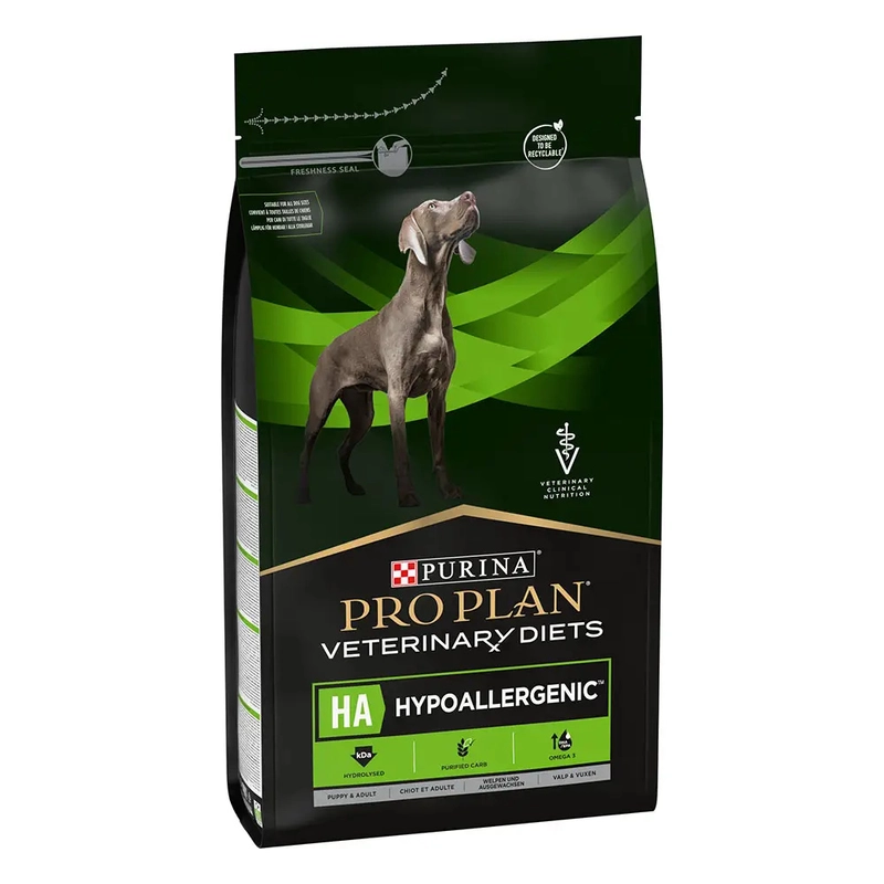 Purina Pro Plan VETERINARY DIETS HA Hypoallergenic СУХИЙ КОРМ Холістік собаки (при харчових алергіях) 1.3 кг 