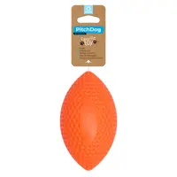 Игровой мяч для собак PitchDog для апортировки оранжевый D=9 cм (4823089302577) 