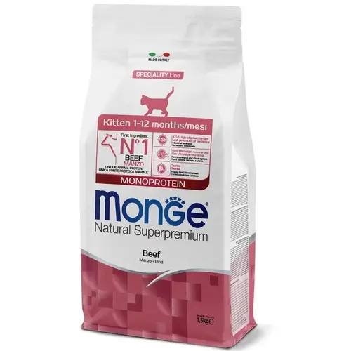 Monge Kitten сухой корм для котят 400 г - с говядиной (8009470011969)