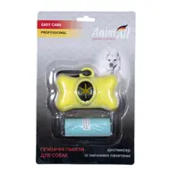 AnimAll диспенсер для собак - зі змінними пакетами, жовтий (2000981277536) 
