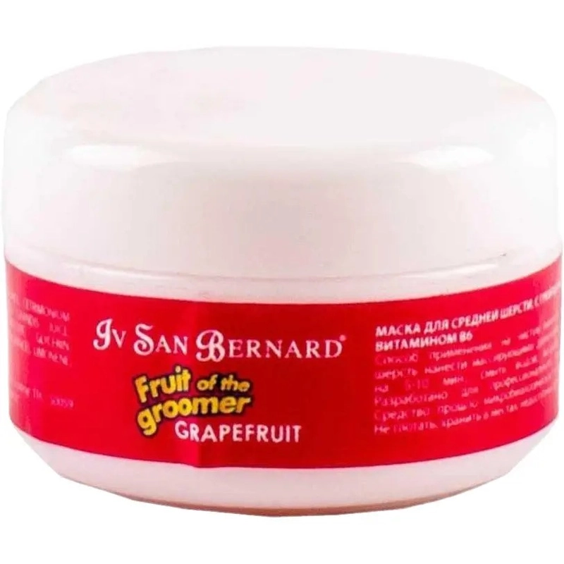 Iv San Bernard Pink Grapefruit маска для середньої шерсті 20 мл - з грейпфрутом та Вітаміном В6 