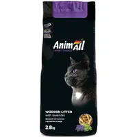AnimAll наповнювач для котячого туалету 2.8 кг - деревний, з ароматом лаванди (4820224500188) 