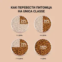Gheda Unica Classe Adult Gourmet Exigent Dry сухий корм для котів 1.5 кг - з лососем (8001541007178)  - фото 3