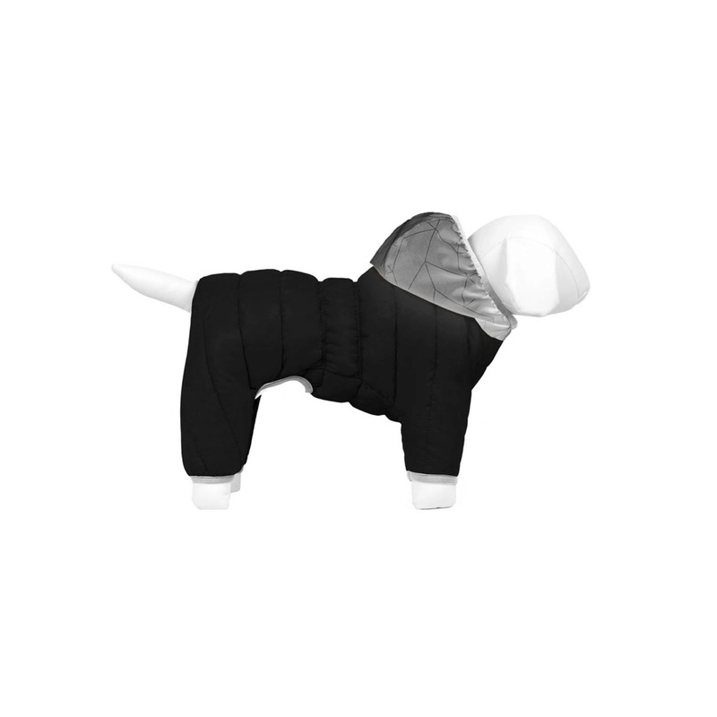 AiryVest One комбінезон для собак XS 25 - чорний (4823089309019) 