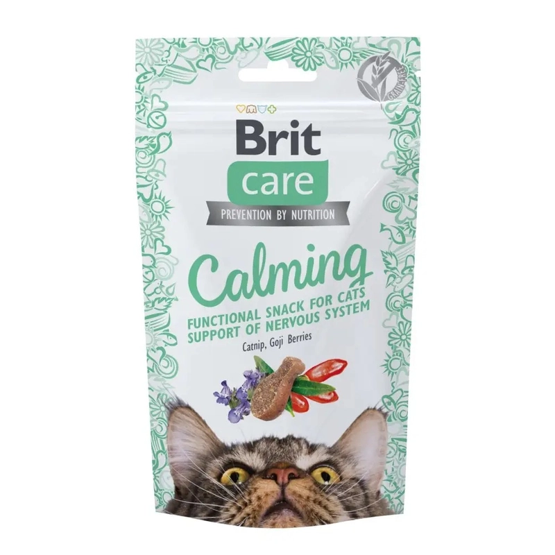 Brit Care Calming Functional Snack ЛАСОЩІ Супер-преміум коти (з куркою) 50 г 