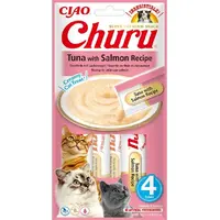 Inaba Ciao Churu ЛАСОЩІ Холістік коти (з тунцем та лососем) 14 г 