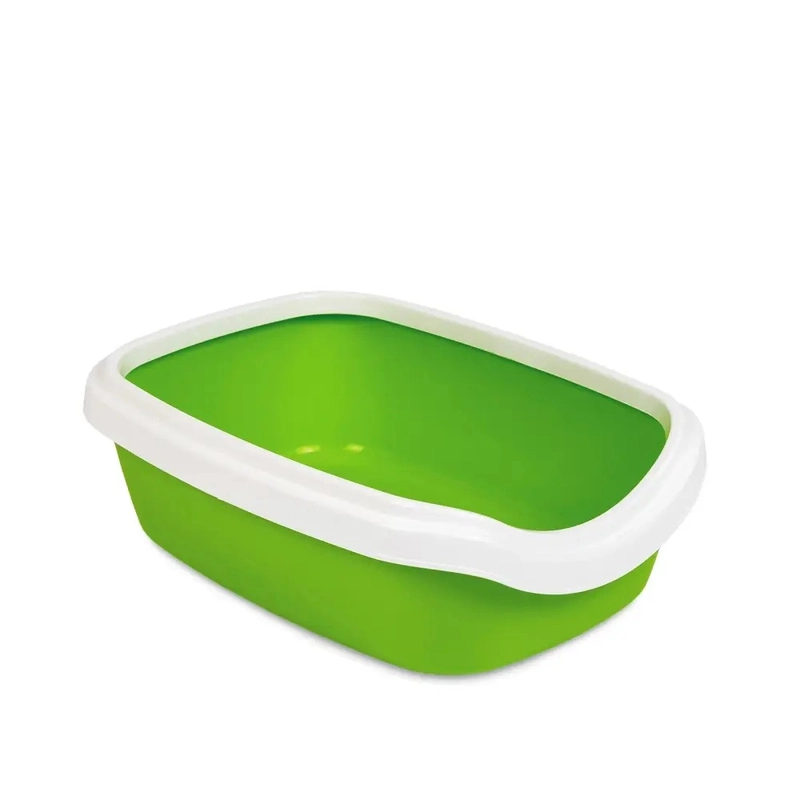 Природа Comfort L туалет для кішок 49х39х15 см - лайм (4823082417407) 