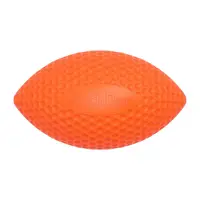 Игровой мяч для собак PitchDog для апортировки оранжевый D=9 cм (4823089302577)  - фото 1