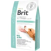 Brit Veterinary Diet Dog Struvite сухой корм для собак при заболеваниях мочевыводящих путей 2 кг - с яйцом (8595602528226) 