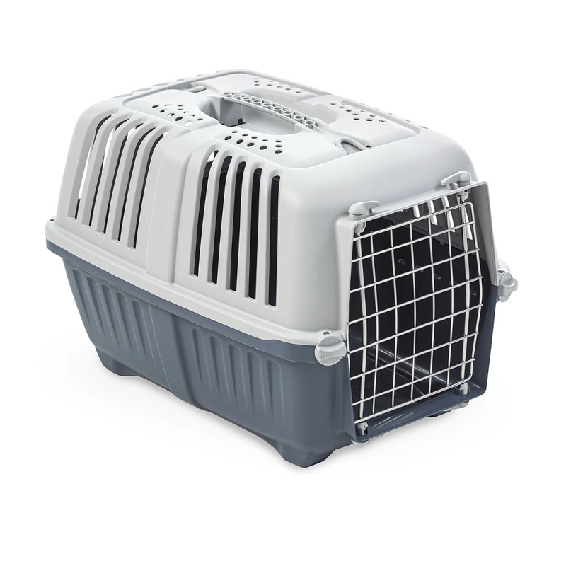 Pratiko 2 metal Dark blue переноска для собак і котів 55x36x36 см (8022967055109) 