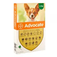 Bayer Advocate краплі для собак - від паразитів, до 4 кг (4007221037408) 