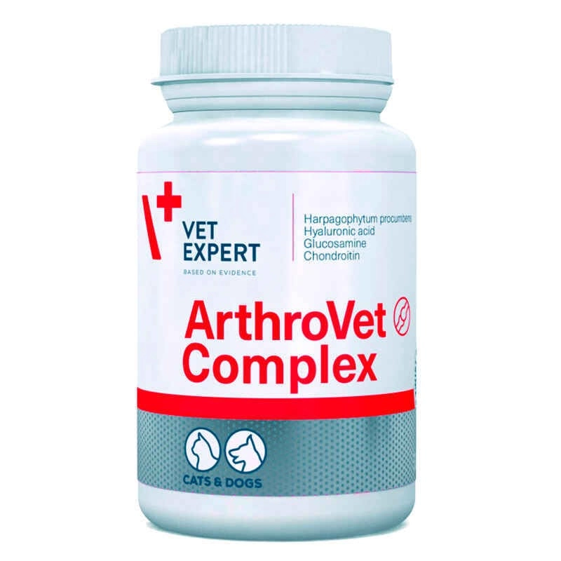 Vet Expert ArthroVet Complex харчова добавка для котів та собак 1 таблетка - для підтримання здоров’я функції хрящів і суглобів (5907752658242) 