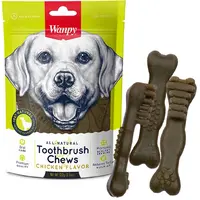 Wanpy Toothbrush Chews Chicken лакомство для собак 100 г - с курицей (6927749869016) 