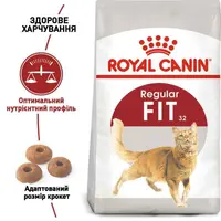 Royal Canin Fit Regular сухой корм для кошек активных 400 г (3182550702157)  - фото 2