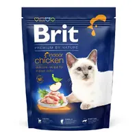 Brit Premium by Nature Indoor СУХИЙ КОРМ Premium коти (для приміщень) 300 г 