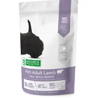 Natures Protection MINI ADULT LAMB SMALL BREEDS СУХИЙ КОРМ Premium собаки дрібних порід (з ягням) 500 г 