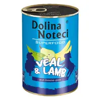 Dolina Noteci Superfood влажный корм для собак 400 г - с телятиной и бараниной (5902921303664) 