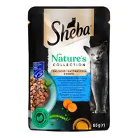Sheba Nature`s Collection ВОЛОГИЙ КОРМ Premium коти (з тунцем, овочами та олією) 85 г  - фото 1