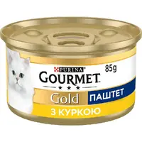 Gourmet Gold влажный корм для кошек 85 г - мусс с курицей (7613031381494) 