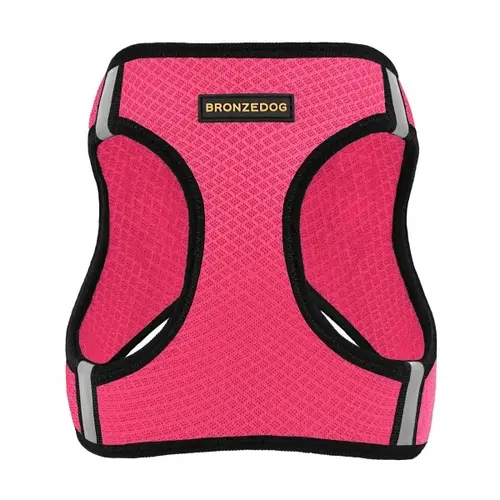 BronzeDog Mesh Vest шлея для собак XS - з 3D сітки, рожева (2007033026524)