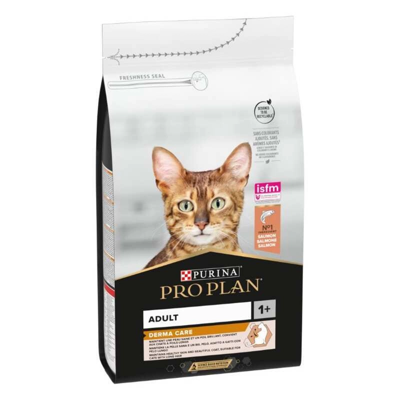 Purina Pro Plan Derma Care СУХИЙ КОРМ Холістік коти (для чутливої шкіри) 400 г  - фото 7