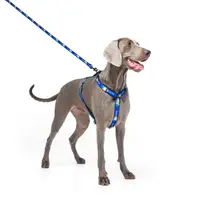 WAUDOG Nylon H-подібна шлея для собак M - з QR-паспортом, з малюнком Прапор, нейлонова (4823089350165)  - фото 2