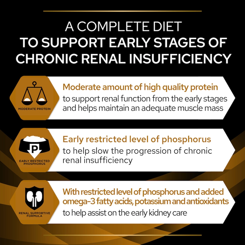 Purina Pro Plan Veterinary Diets NF Renal Function Early Care сухий корм для котів при захворюваннях нирок 350 г - з куркою (7613287882219)  - фото 4