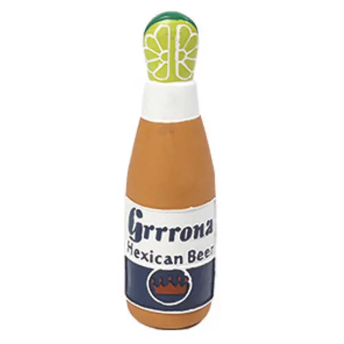 Croci Beer Пляшка пива іграшка для собак 18 см - латексна (8023222232754)