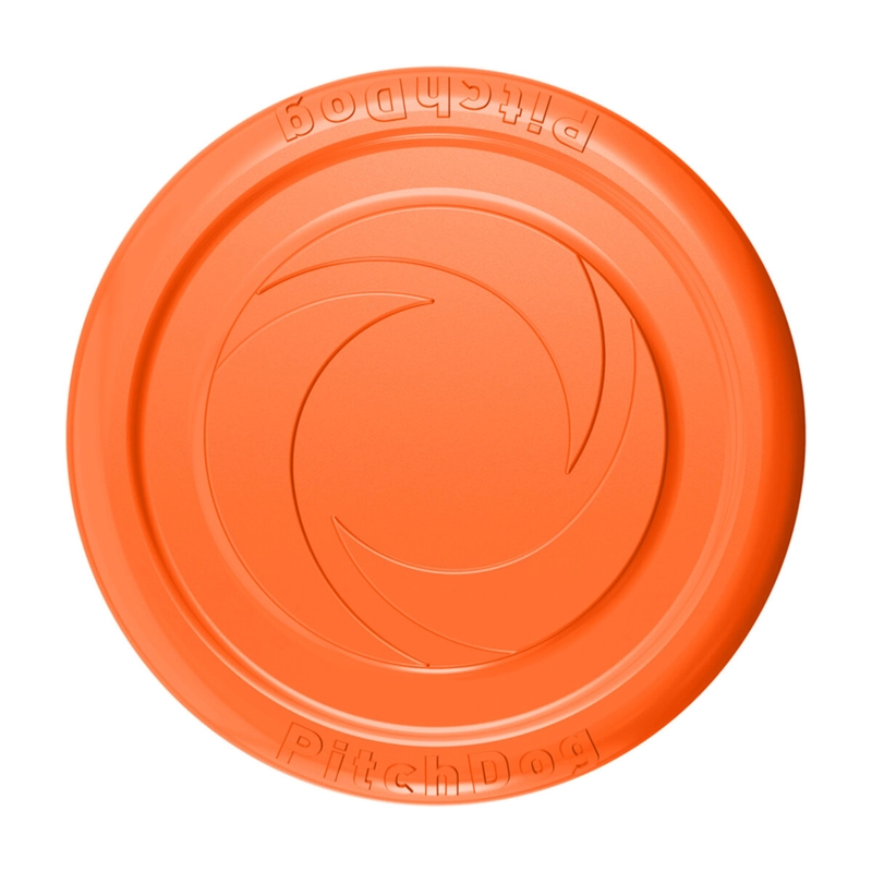 PitchDog ігрова тарілка для собак D=24 см - для апортировки, помаранчева (4823089308562)  - фото 1